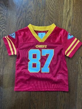 Toddlers NFL Official Kansas City Chiefs [#87 Kelce] Jersey